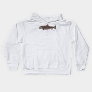 Salmon (color) Kids Hoodie